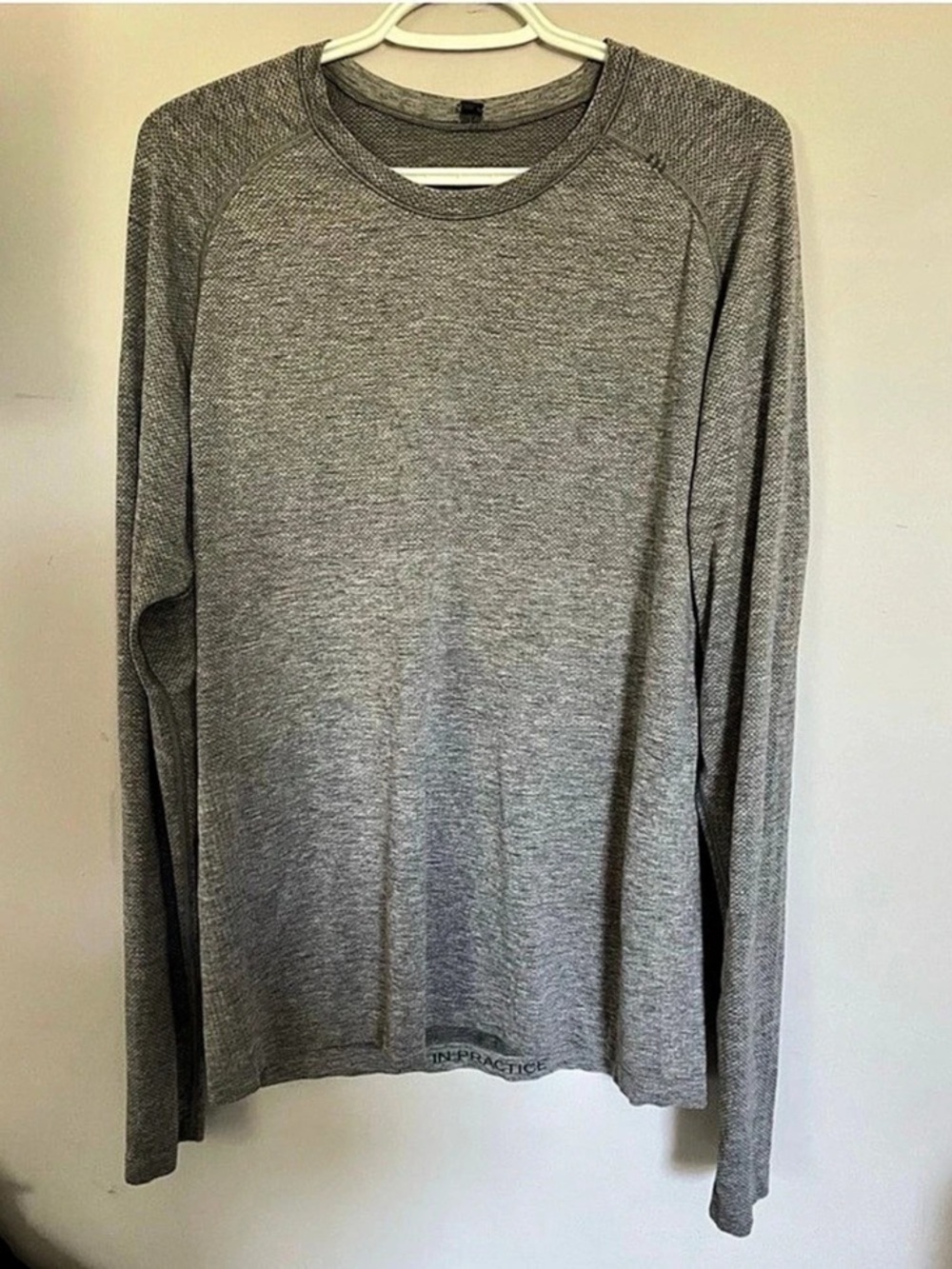 lululemon Live In Practice Gray Size Large